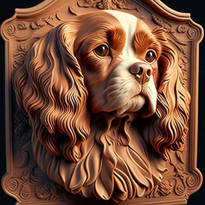 King Charles Spaniel dog